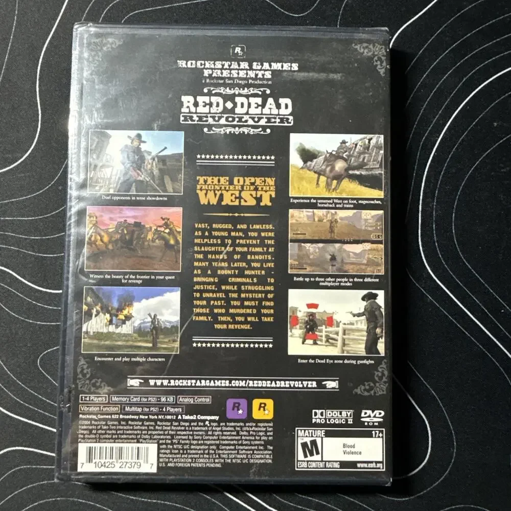 Red Dead Revolver Greatest Hits PS2🔥SEALED MINT🔥